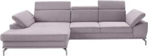 sit&more Ecksofa Scorpio L-Form, inklusive Sitztiefenverstellung, wahlweise mit Kopfverstellung