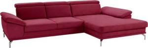 sit&more Ecksofa Scorpio L-Form, inklusive Sitztiefenverstellung, wahlweise mit Kopfverstellung