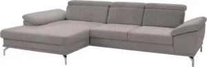 sit&more Ecksofa Scorpio L-Form, inklusive Sitztiefenverstellung, wahlweise mit Kopfverstellung