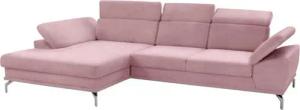 sit&more Ecksofa Scorpio L-Form, inklusive Sitztiefenverstellung, wahlweise mit Kopfverstellung