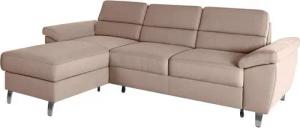 sit&more Ecksofa Sorano L-Form, wahlweise mit Bettfunktion und Bettkasten