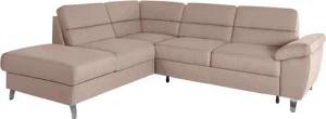 sit&more Ecksofa Sorano L-Form, wahlweise mit Bettfunktion und Bettkasten