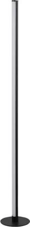 Stehleuchte schwarz Metall H: ca. 115 cm