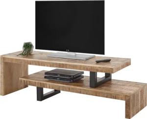 Stolkom TV-Schrank "Beed", Lowboard besteht aus 2 beweglichen Teilen damit variabel stellbar