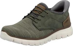Rieker Slip-On Sneaker, Freizeitschuh, Halbschuh, Schlupfschuh, gepolsterter Fersenabschluss