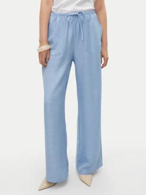 Vero Moda Stoffhose Melaney 10316385 Blau Loose Fit
