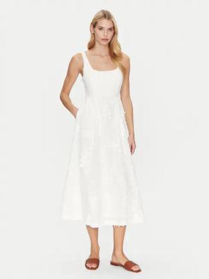 Munthe Sommerkleid Fronia 251134825125 Écru Regular Fit