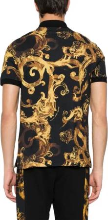 Versace Jeans Couture - Versace Jeans Couture T-shirts And Polos Black - Größe S - schwarz