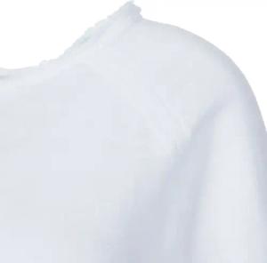 American Vintage - T-Shirt ML Col Bateau - Größe L - weiß
