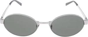 Saint Laurent Sonnenbrille - SL 692-002 - Gr. unisize - in Silber - für Damen