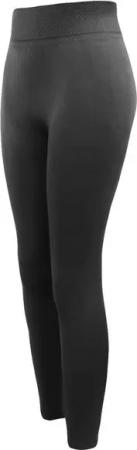 Aurela Damenmode Thermoleggings Damenleggings leicht angeraute Thermoleggings Skiunterwäsche (1-tlg) mit hohem Komfortbund (Wabenbund)