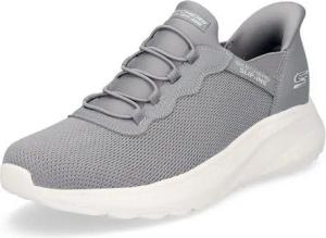 Skechers Skechers Herren Slip-in Sneaker Bobs Squad Chaos Daily Hype grau Sneaker