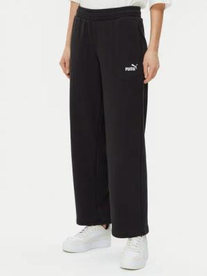 Puma Jogginghose Ess Small No. 1 Logo 684979 Schwarz Straight Fit