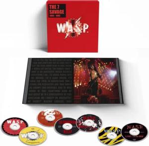 The 7 Savage von W.A.S.P. - 7-CD (Boxset, Limited Edition)