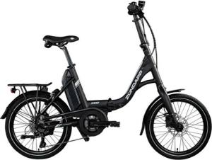 Zündapp E-Bike Faltrad X100, 9 Gang Shimano Sora Schaltwerk, Kettenschaltung, Mittelmotor, 400 Wh, Pedelec, Elektrofahrrad für Damen u. Herren