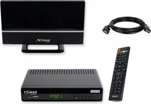 Comag SL65T2 freenet TV, Full HD DVB-T2 HD Receiver (2m HDMI Kabel, passive DVB-T2 Antenne)