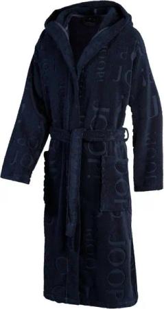 JOOP! Bademantel JOOP! LIVING - REPEAT Bademantel Herren-Kapuze, Textil