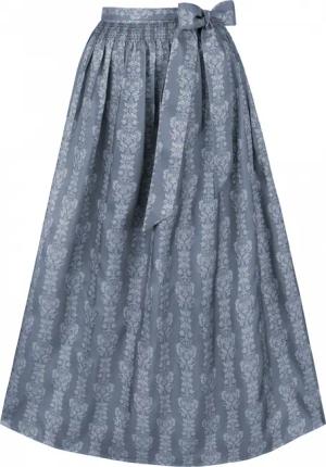 Dirndlschürze Aline (rauchblau, Gr. 4 (52-56)) von Stockerpoint für Damen, Dirndlschürzen, 100% Polyester