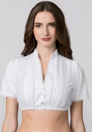 Dirndlbluse Ariana (weiss, Gr. 34) von Stockerpoint für Damen, Oberteile, 55% Baumwolle, 45% Polyester