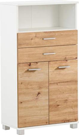 welltime Midischrank "Palermo, Breite 60 cm made in Germany", Metallbeschläge