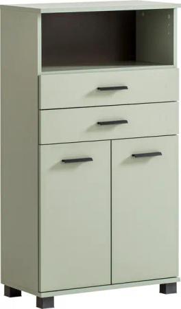welltime Midischrank "Palermo, Breite 60 cm made in Germany", Metallbeschläge