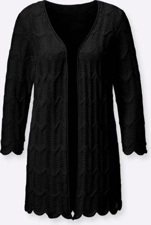 Longstrickjacke