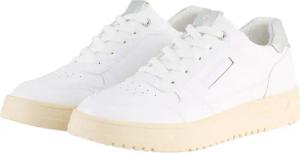 TOM TAILOR Damen Sneaker mit Metallic-Details, weiß, Uni, Gr. 41