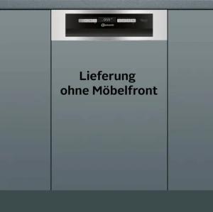 BAUKNECHT teilintegrierbarer Geschirrspüler "BSBO 3O35 PF X (2)", 10 Maßgedecke