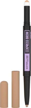 MAYBELLINE NEW YORK Augenbrauen-Stift Maybelline New York Express Brow Satin Duo, mit Duo-Applikator