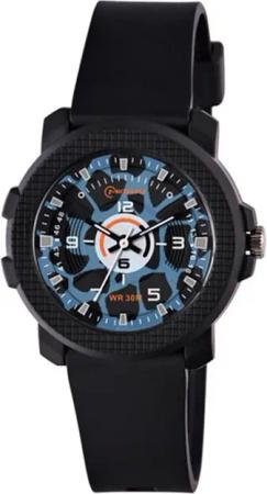 K&L Wall Art Quarzuhr Analoge Armbanduhr für Jugendliche Jungen Mädchen Sport Kinderuhr, Pilotenuhr für Kinder, 18mm Silikonarmband, 3ATM