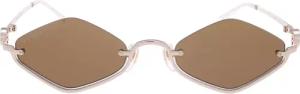 Gucci Sonnenbrille - GG1604S-002 - Gr. unisize - in Gold - für Damen