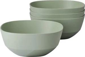 Mepal Schale Silueta Schalen 750 ml 4er Set, Kunststoff, (4x Schale, 4-tlg)