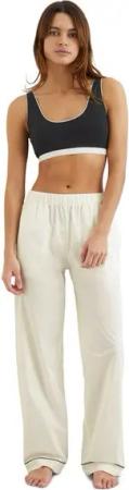 Marc O'Polo Loungehose Mix & Match Poplin mit breitem, elastischem Bund