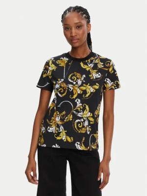 Versace Jeans Couture T-Shirt 78HAH613 Schwarz Regular Fit