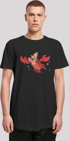 F4NT4STIC T-Shirt "Disney Arielle Sebastian Bubbles", Herren,Premium Merch,Lang,Longshirt,Bedruckt