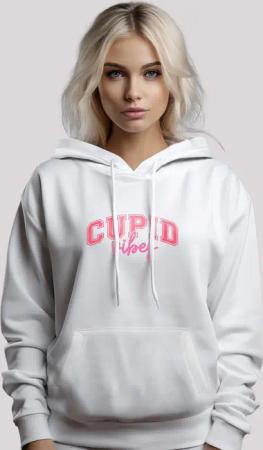 F4NT4STIC Kapuzenpullover "Cupid Vibes Valentinstag Amor", Premium Qualität