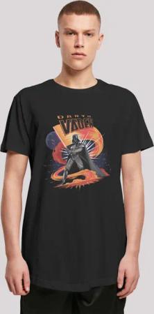 F4NT4STIC T-Shirt "Star Wars Darth Vader Swirling Fury", Herren,Premium Merch,Lang,Longshirt,Bedruckt
