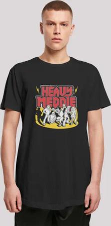 F4NT4STIC T-Shirt "Scooby Doo Heavy Meddle -BLK", Herren,Premium Merch,Lang,Longshirt,Bedruckt