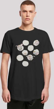 F4NT4STIC T-Shirt "Long Cut T-Shirt Disney Dumbo Peekaboo", Herren,Premium Merch,Lang,Longshirt,Bedruckt