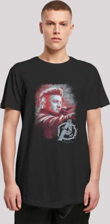F4NT4STIC T-Shirt "Marvel Avengers Endgame Hawkeye Brushed", Herren,Premium Merch,Lang,Longshirt,Logo Print