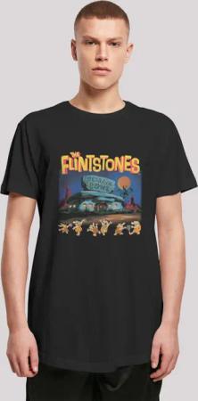 F4NT4STIC T-Shirt "Die Familie Feuerstein", Herren,Premium Merch,Lang,Longshirt,Bedruckt