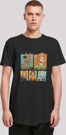 F4NT4STIC T-Shirt "Long Cut T-Shirt Scooby Doo Group Frames", Herren,Premium Merch,Lang,Longshirt,Bedruckt