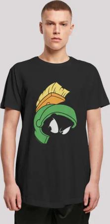 F4NT4STIC T-Shirt "Looney Tunes Marvin The Martian Face", Herren,Premium Merch,Lang,Longshirt,Bedruckt
