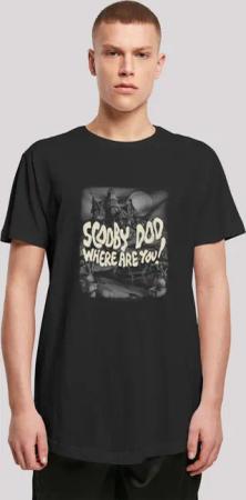 F4NT4STIC T-Shirt "Scooby Doo Scary Castle", Herren,Premium Merch,Lang,Longshirt,Bedruckt