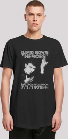 F4NT4STIC T-Shirt "David Bowie Earls Court Heroes", Print