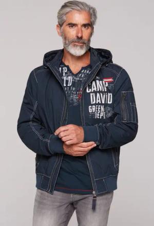 CAMP DAVID Outdoorjacke, mit Kapuze, mit Ärmeltasche