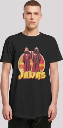 F4NT4STIC T-Shirt "Star Wars A New Hope Jawas", Herren,Premium Merch,Lang,Longshirt,Bedruckt