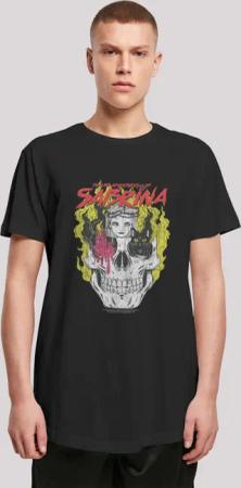 F4NT4STIC T-Shirt "Sabrina Adventures Of Sabrina Boys Skull", Herren,Premium Merch,Lang,Longshirt,Bedruckt
