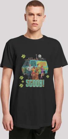 F4NT4STIC T-Shirt "Long Cut T-Shirt Scooby Doo Mystery Inc Group", Herren,Premium Merch,Lang,Longshirt,Bedruckt