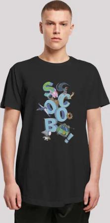 F4NT4STIC T-Shirt "Long Cut T-Shirt Scooby Doo Letters Jumble", Herren,Premium Merch,Lang,Longshirt,Bedruckt